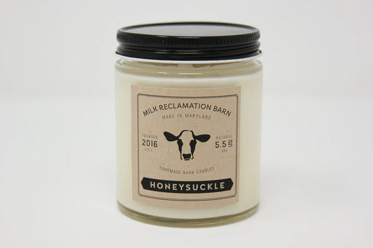 Cream Jar Candle - HONEYSUCKLE